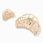 Gold Croissant Hair Claws - 2 Pack,