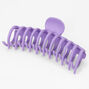 Large Matte Lilac Hair Claw,