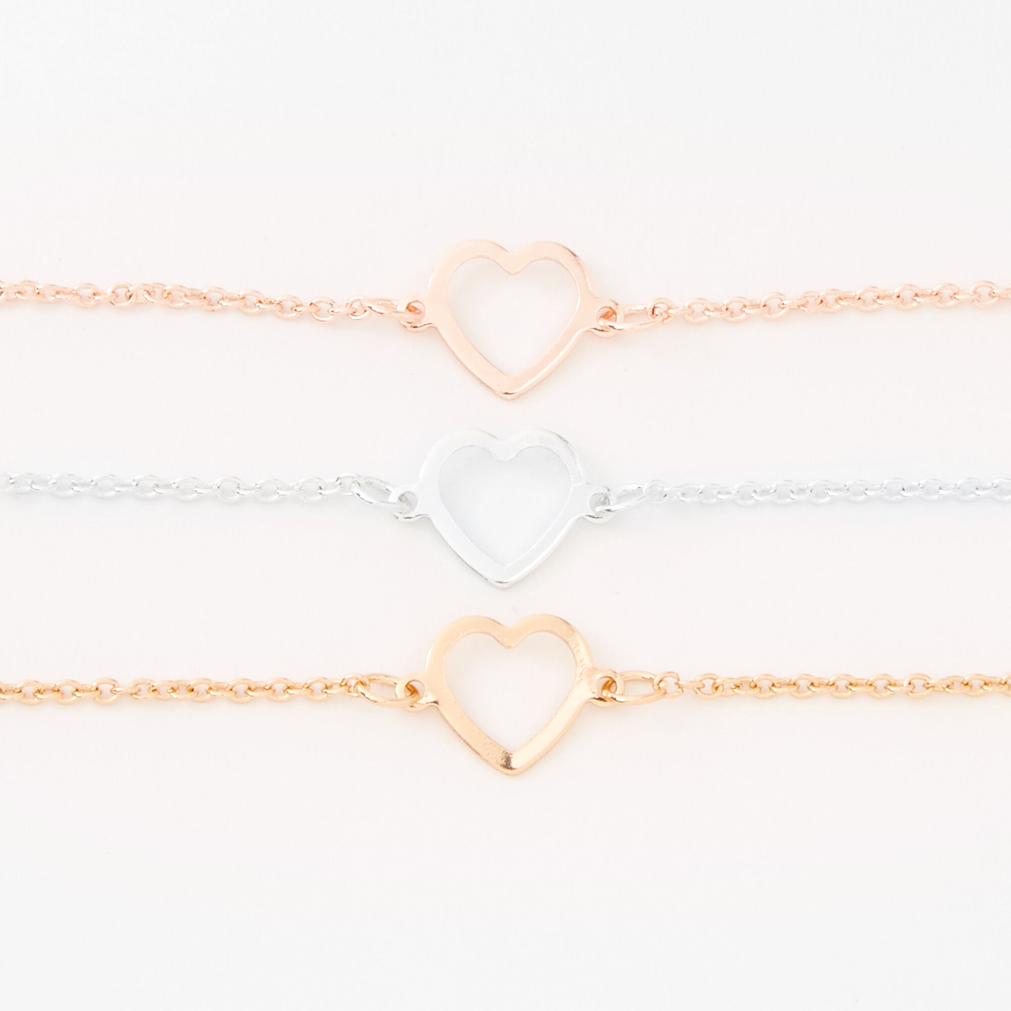 LOVE IN HEART SILVER BRACELET