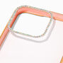 Embellished Clear/Blush Pink Phone Case - Fits iPhone&reg; 13 Pro,