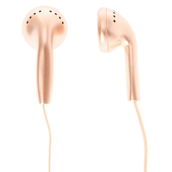 Rose Gold Earbuds,