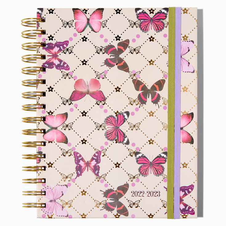 Pink Butterfly 2022-2023 Daily Planner,