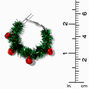 Christmas Wreath, Lights, and Bow Mixed Earrings - 3 Pack,