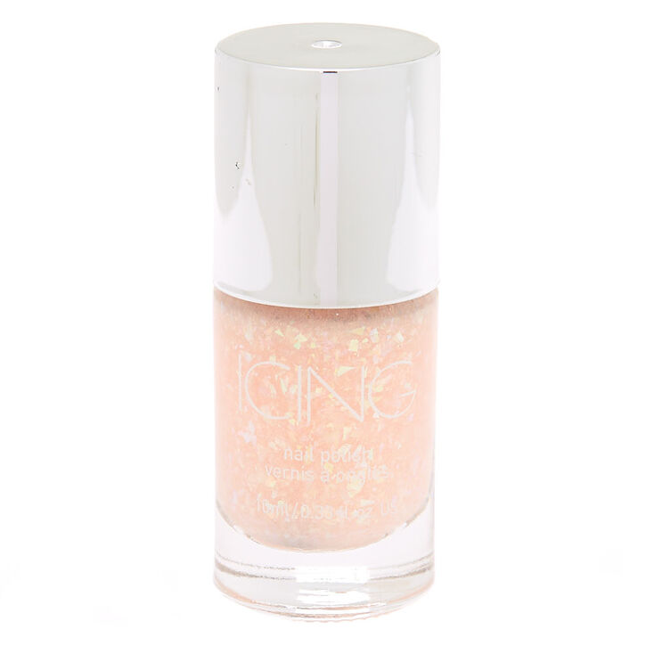 Glitter Nail Polish - Peach Holo Glitz,