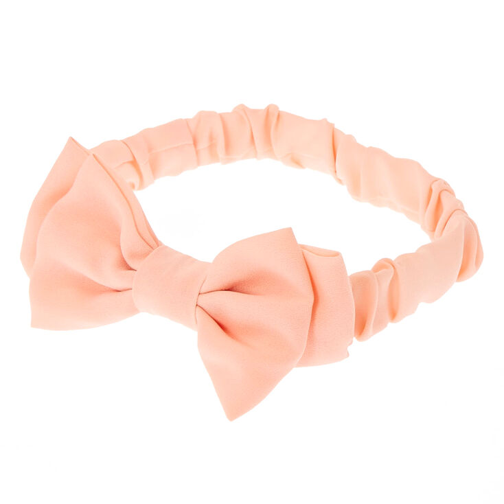 Double Floppy Pink Headwrap,