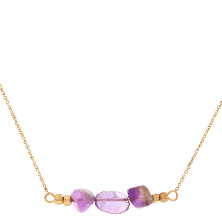Amethyst Peace Pendant Necklace,