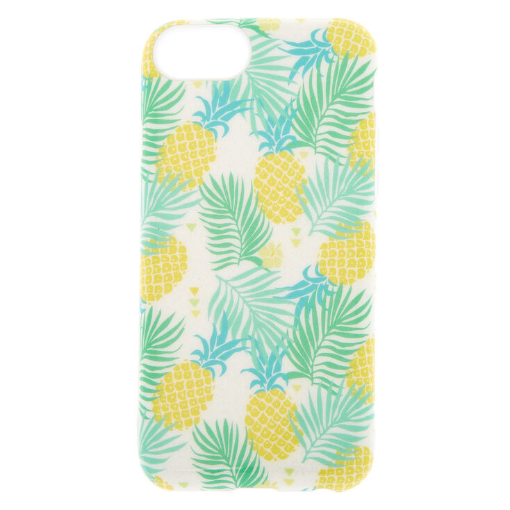 Glitter Pineapple Protective Phone Case - Fits iPhone 6/7/8,