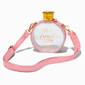 &quot;Am I French Yet?&quot; Canteen Crossbody Water Bottle,