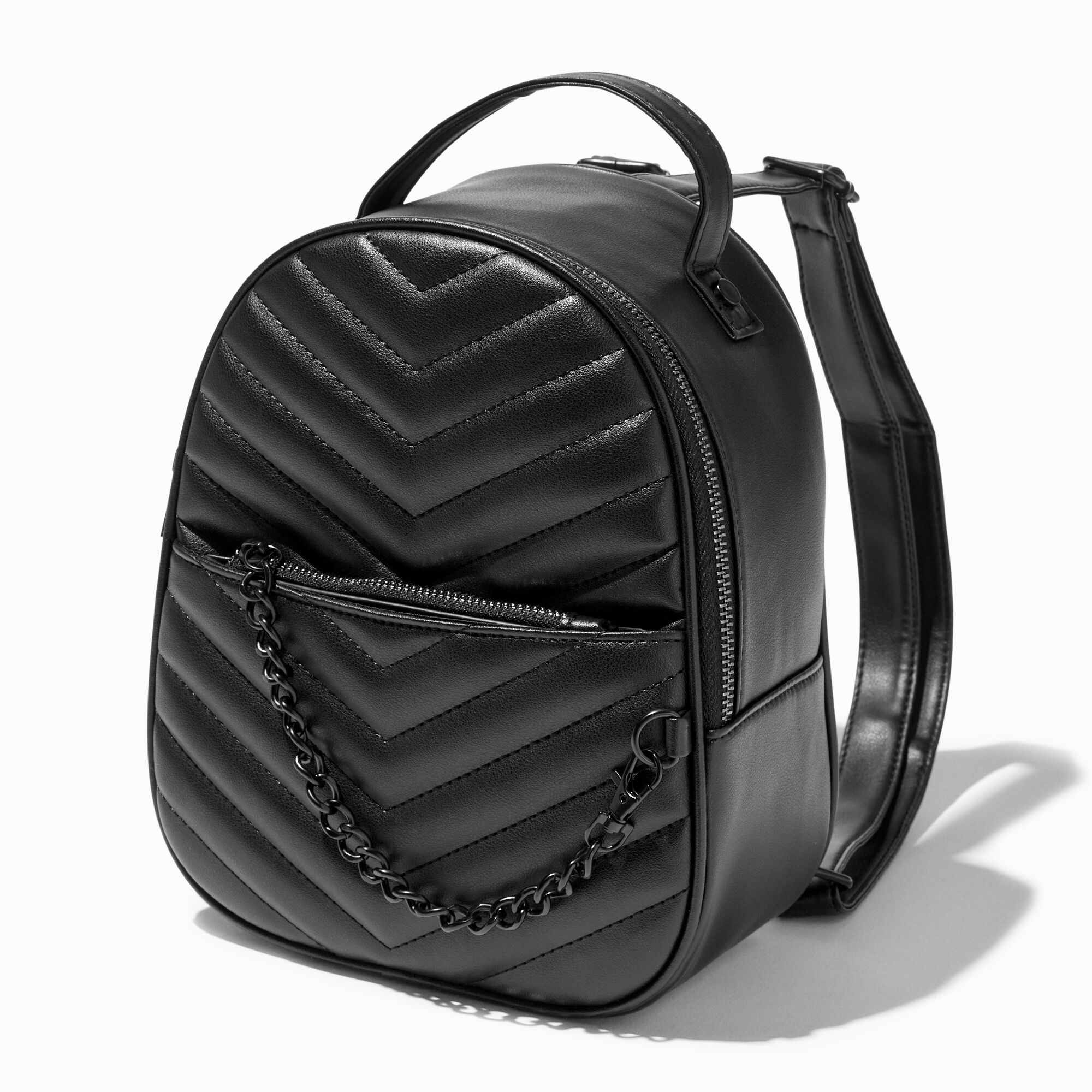 Small quilted backpack cheap