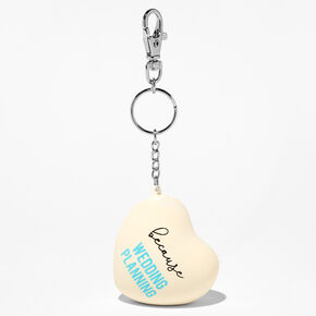 Because Wedding Planning Bridal Stress Ball Keychain,