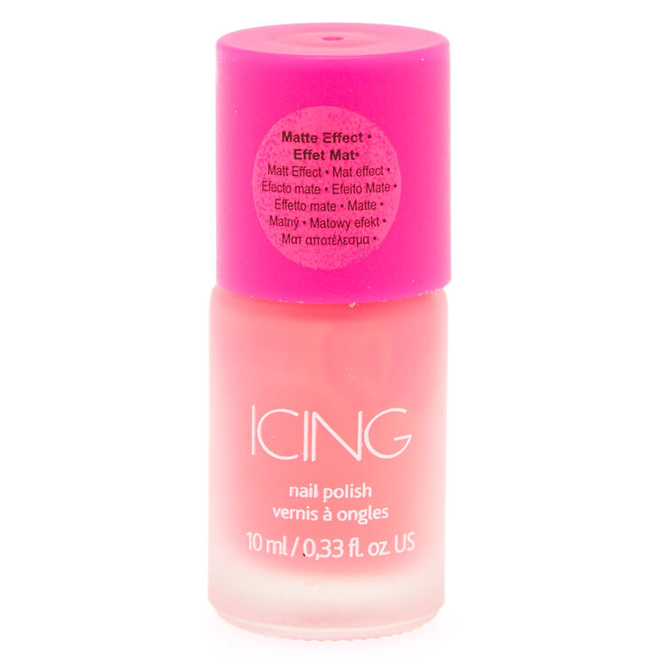 Pink Matte Nail Polish,
