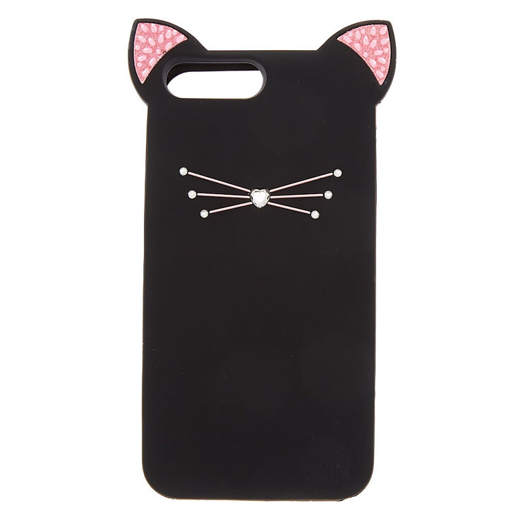 Silicone Black Cat Phone Case Fits Iphone 6 7 8 Plus Icing Us