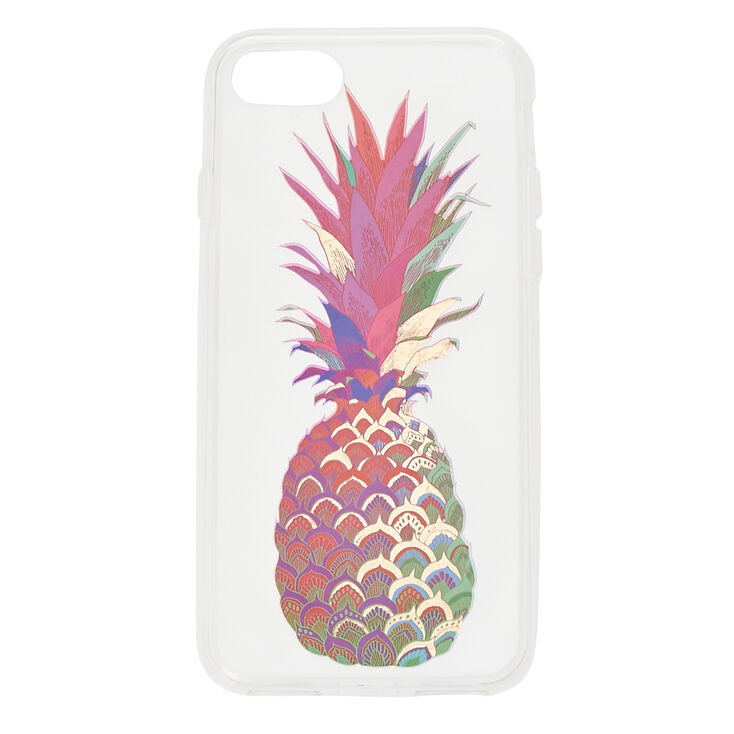 Water Color Pineapple Phone Case - Fits iPhone 6/7/8 Plus,