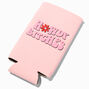 Howdy Bitches Pink Daisy Skinny Koozie,