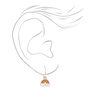Gold Rainbow Heart Mixed Earrings Set - 6 Pack,