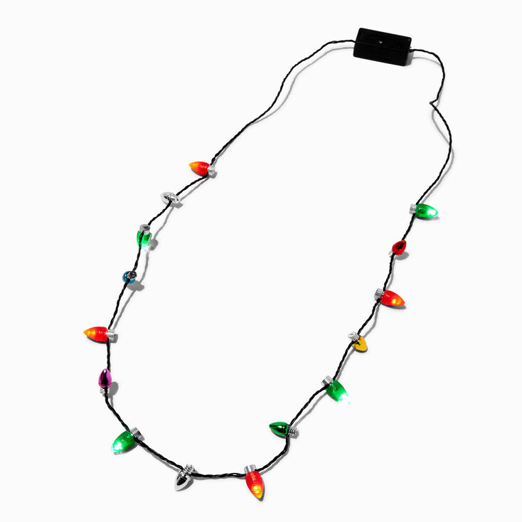 Christmas Bulb Light-Up Necklace,