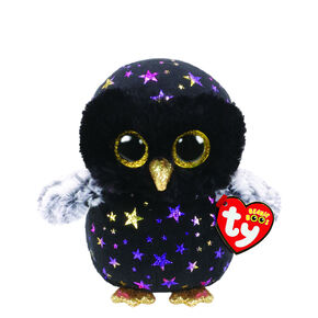 Ty Beanie Boo Small Hyde the Owl Plush Toy,