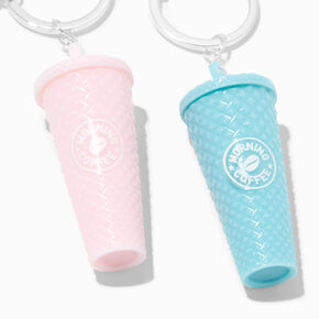 Best Friends Morning Coffee Keychains - 2 Pack,