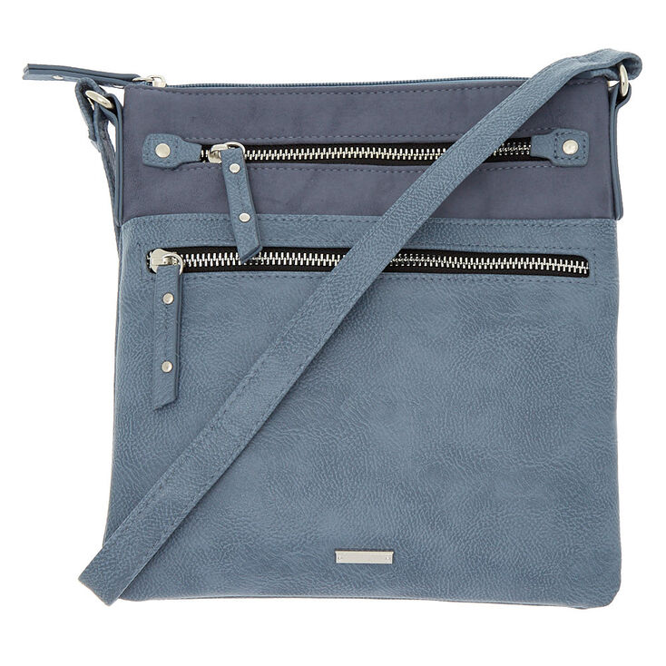 Midi Passport Crossbody Bag - Blue,