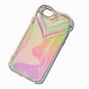 Holographic Hearts Protective Phone Case - Fits iPhone&reg; 6/7/8/SE,