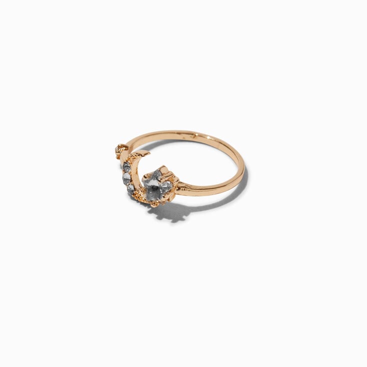 Gold Celestial Midi Rings - 3 Pack,