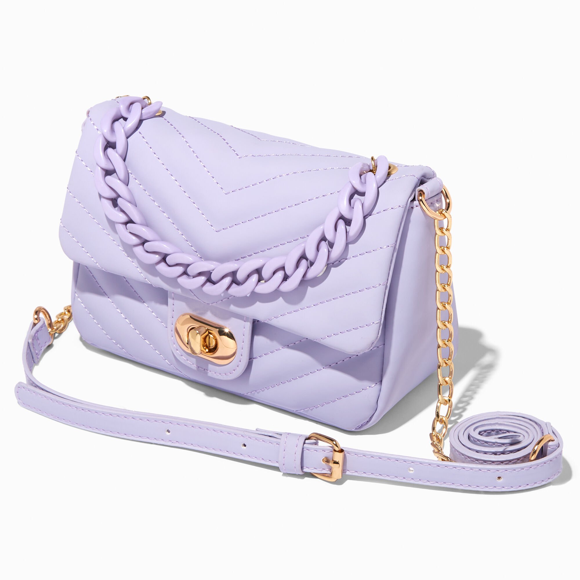Light purple crossbody bag clearance
