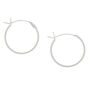 Sterling Silver 16MM Classic Hoop Earrings,