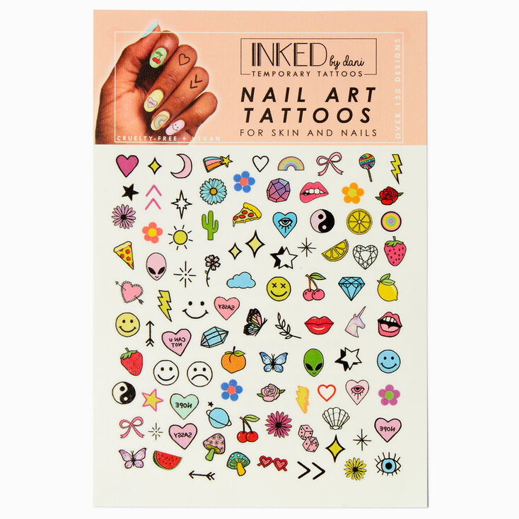 INKED by Dani Nail Art Temporary Tattoos,