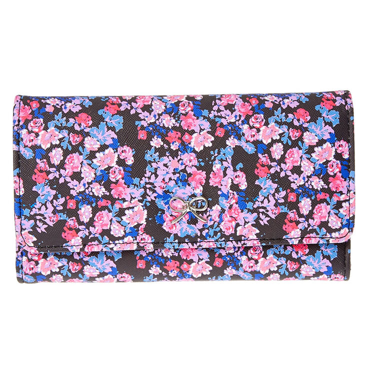 Romantic Floral Folio Tech Wallet,