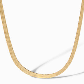 Icing Select 18k Gold Plated Snake Chain Necklace,