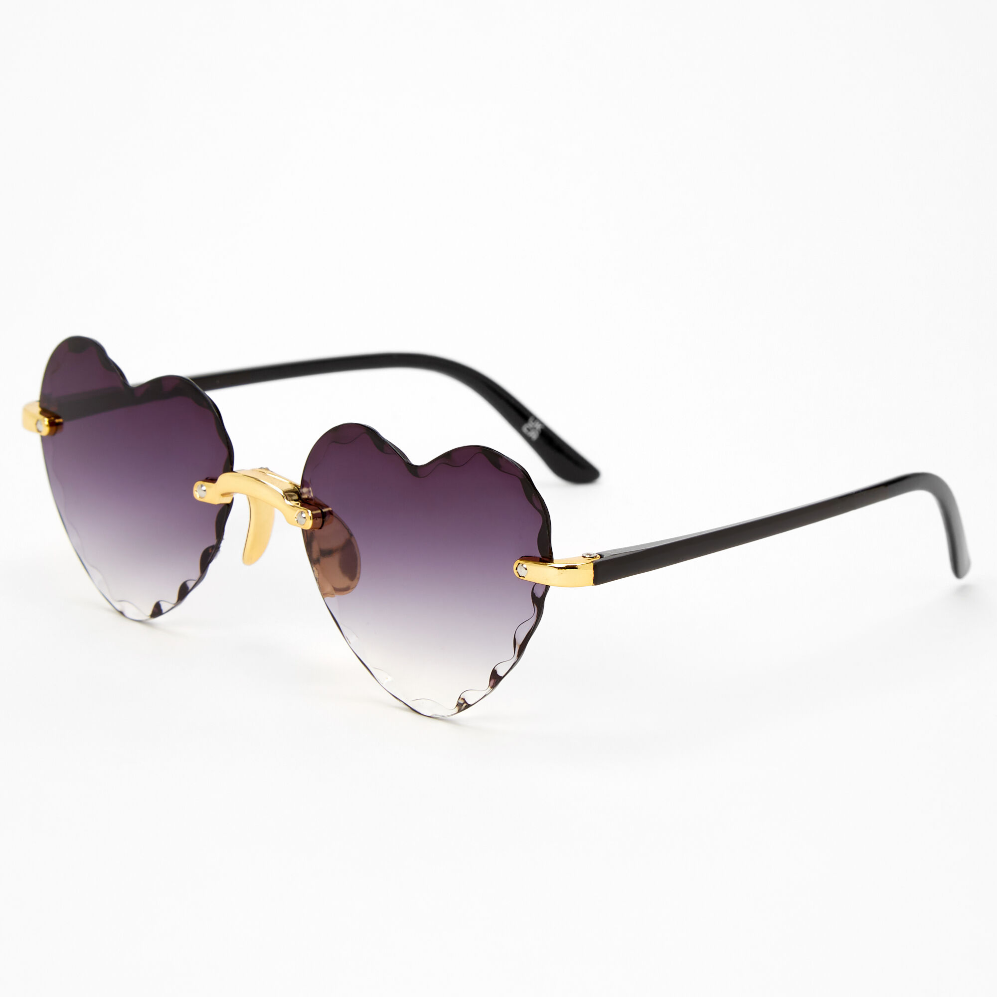 Claire's outlet heart sunglasses