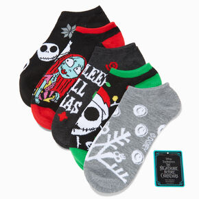 &copy;Disney Nightmare Before Christmas Ankle Socks - 5 Pack,