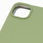 Solid Sage Green Silicone Phone Case - Fits iPhone&reg; 14 Plus,