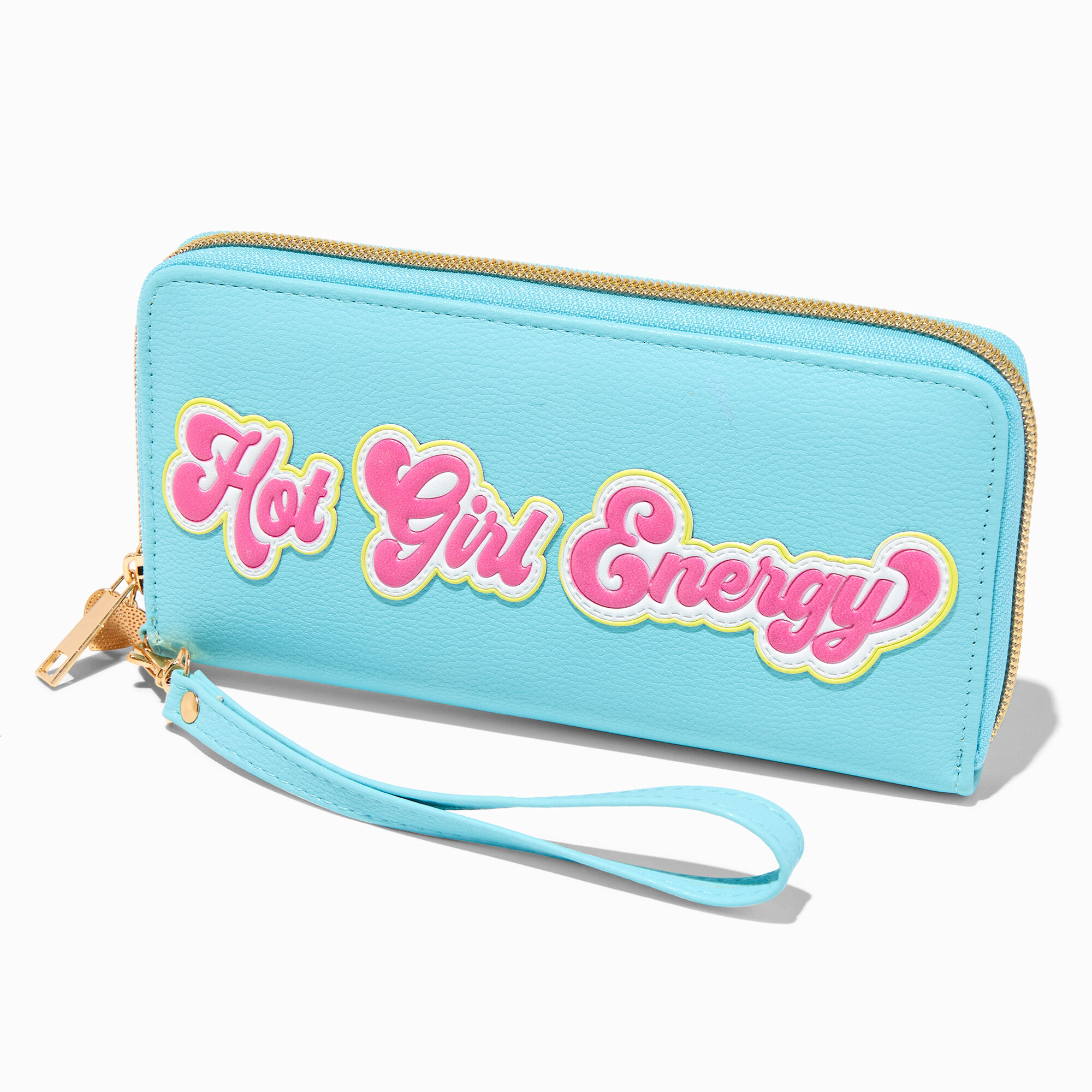 Hot Girl Energy Wristlet Wallet Icing US