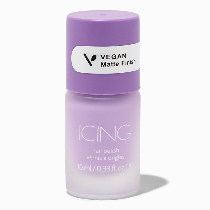 Vegan Matte Effect Nail Polish - Lilac,