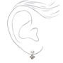 Silver Rhinestone &amp; Pearl Double Row Lined Jewelry Set - 2 Pack,