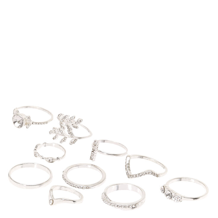 10 Pack Romantic Rings,