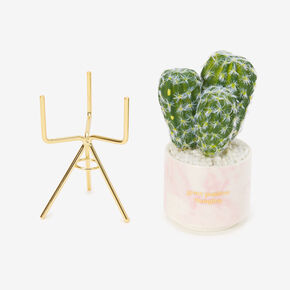Grow Positive Thoughts Faux Succulent Plant with Stand,