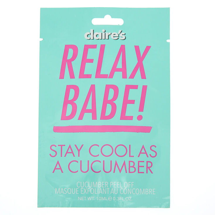 Cool As a Cucumber Peel-Off Mask,