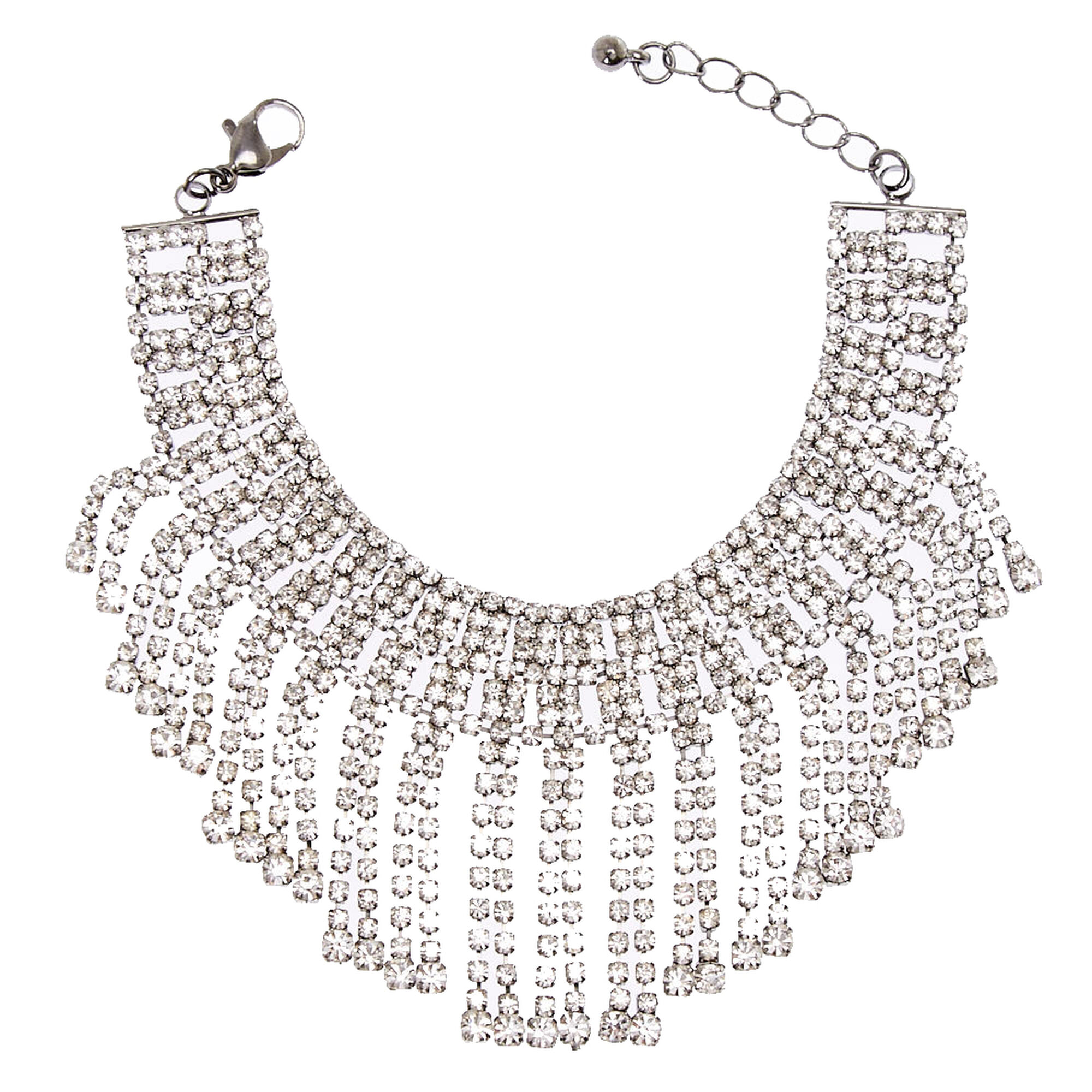 Crystal Fringe Bracelet Icing Us Crystal Fringe Bracelet