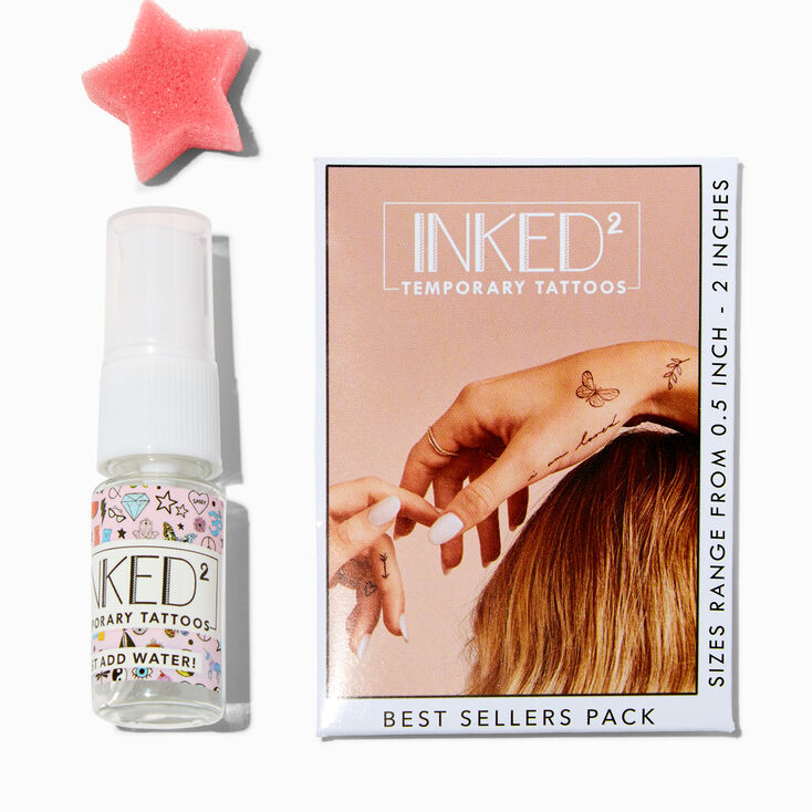 INKED by Dani Temporary Tattoo Party Kit,