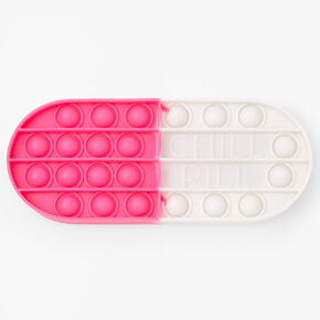Pop Poppers Chill Pill Fidget Toy - Pink,