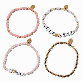 Mental Health Awareness Bracelet Pack - 4 Pack,