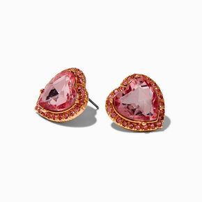Mean Girls&trade; x ICING Pink Heart Stud Earrings,