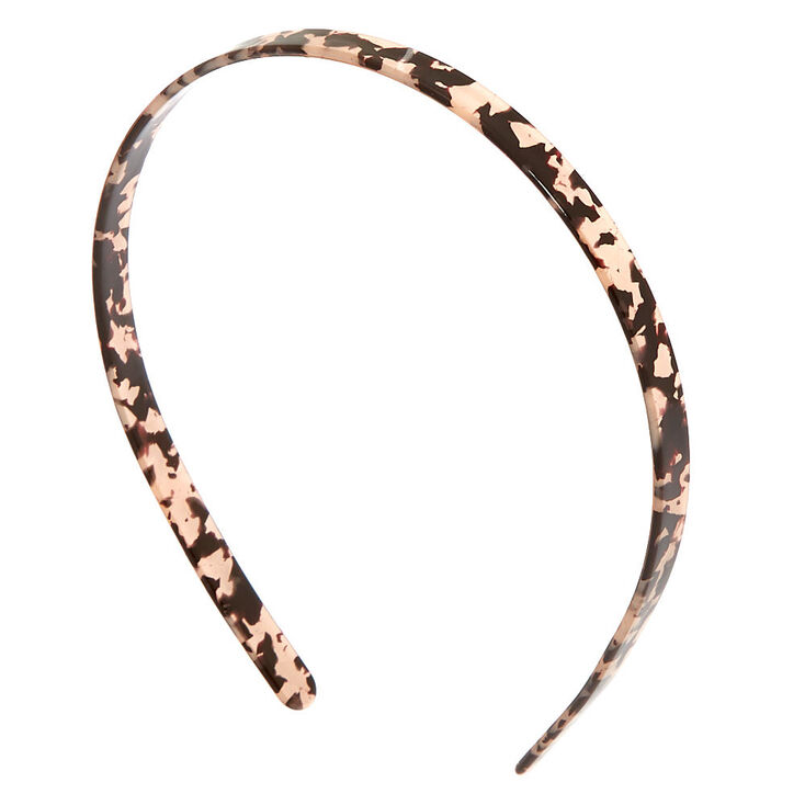 Tortoiseshell Headband - Black,