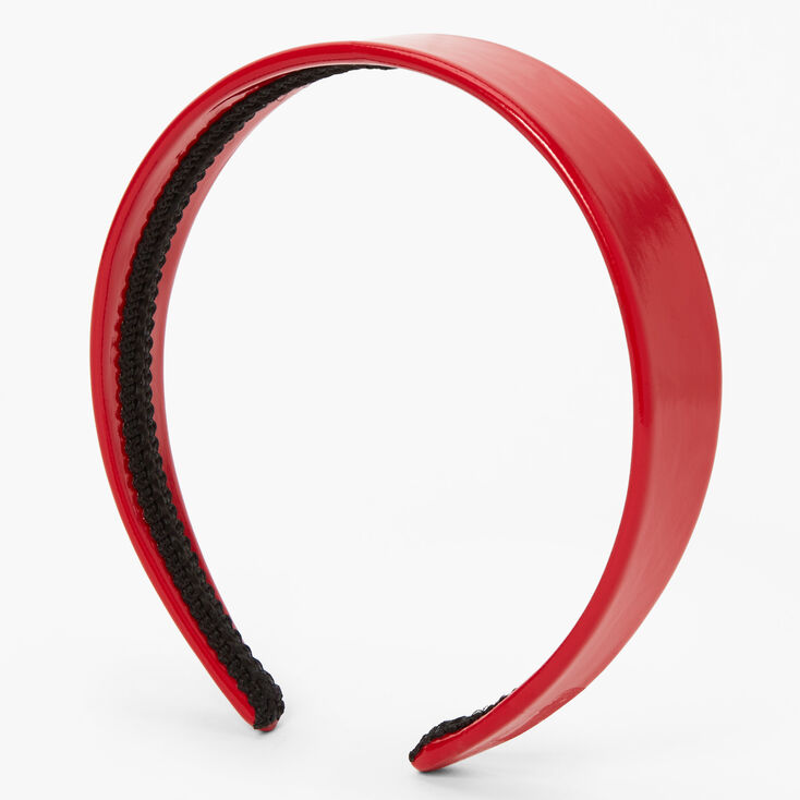 PU Thick Headband - Red,