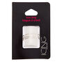 Silver Twisted Triple Row Toe Ring,