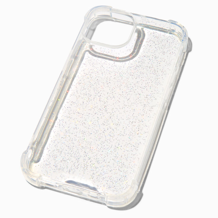 Clear Glitter Protective Phone Case - Fits iPhone® 13/14