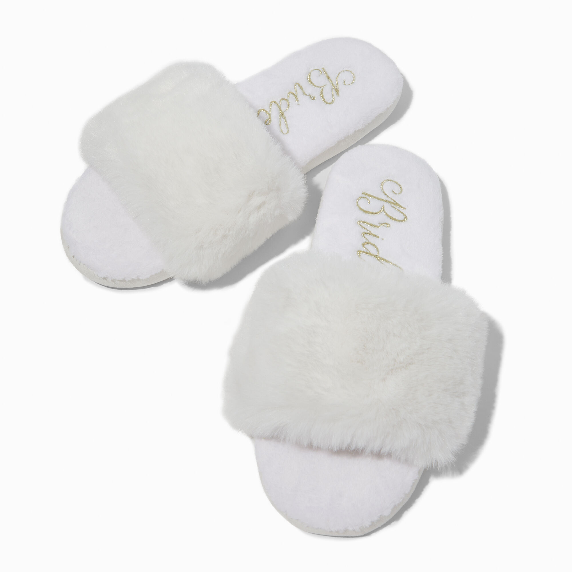 Bride Slipper Sandals White L XL Icing US