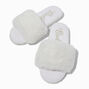 Bride Slipper Sandals - White, L/XL,